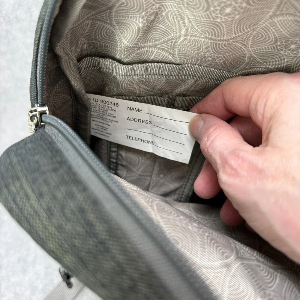 L.L. Bean Everyday Backpack Unisex OS Green Heathered Gorpcore Travel